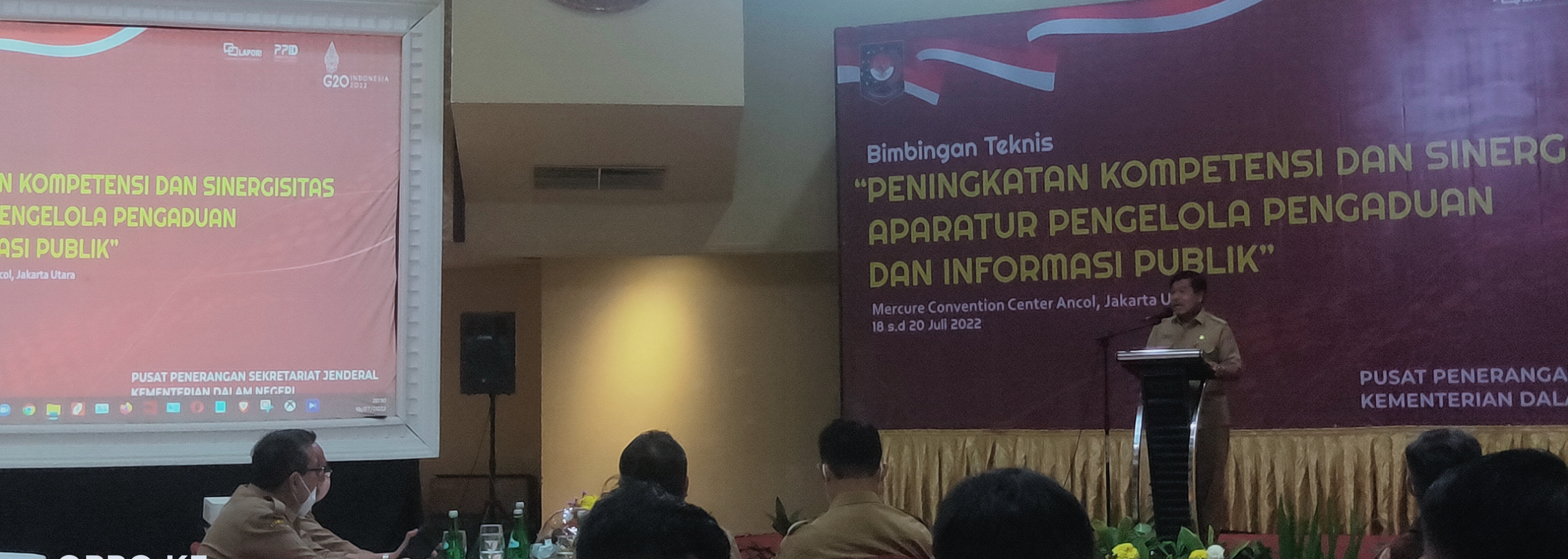 Sekjen Kemendagri : Generasi Milenial Perlu Pelayanan Pengaduan dan Informasi Secara Cepat  dan Tepat